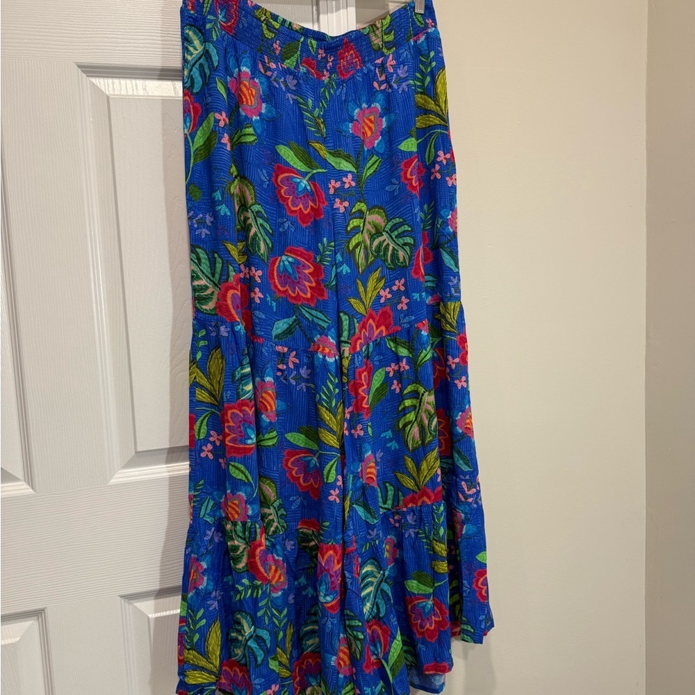 Johnny Was RUMBA TIERED PANT in size Large - Picture 2 of 14